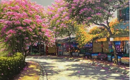 Ngõ phố thân quen – Tản văn Phương Uyên